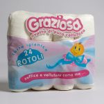 Graziosa – Háztartási toalett papír, 140 lap –  G24/2
